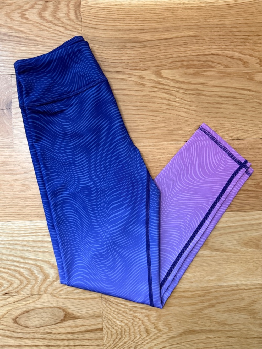 Zella Girl Blue Purple Ombré Active Leggings | NEW!
